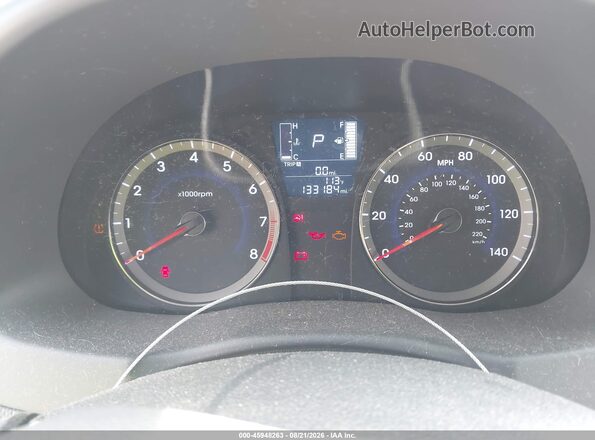 KMHCT4AE8GU984941 2016 HYUNDAI ACCENT Silver Widok tylnych siedzeń