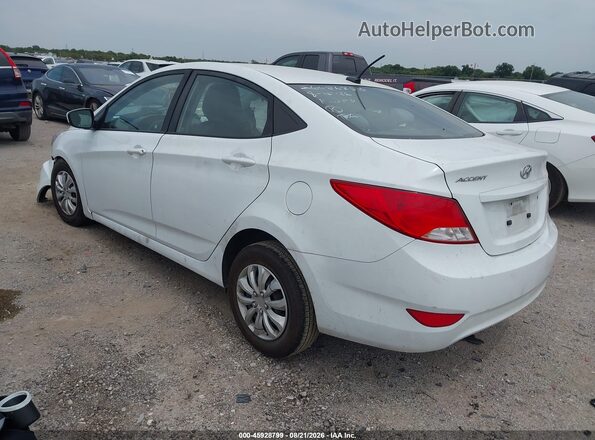 KMHCT4AE8HU175148 2017 HYUNDAI ACCENT Белый Задняя левая четверть