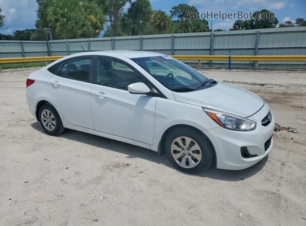 KMHCT4AE8HU261916 2017 HYUNDAI ACCENT White წინა მარჯვენა