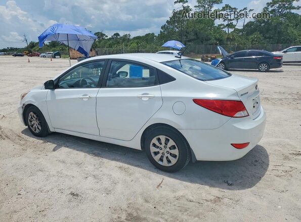 KMHCT4AE8HU261916 2017 HYUNDAI ACCENT White უკანა მარცხენა