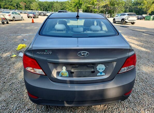 KMHCT4AE8HU361000 2017 HYUNDAI ACCENT Gray Вид ззаду