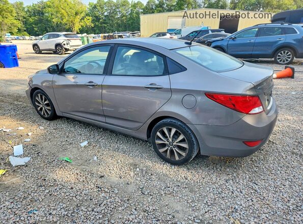 KMHCT4AE8HU361000 2017 HYUNDAI ACCENT Gray Задня ліва чверть