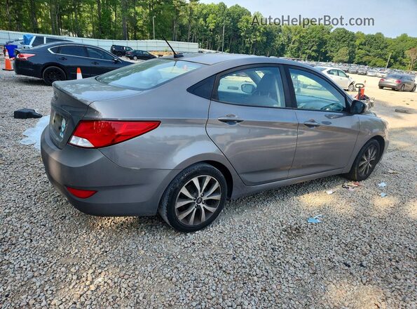 KMHCT4AE8HU361000 2017 HYUNDAI ACCENT Gray Задня права чверть