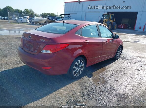 KMHCT4AE8HU387130 2017 HYUNDAI ACCENT Red Rear right