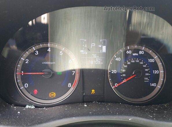 KMHCT4AE9GU157465 2016 HYUNDAI ACCENT Black Սարքավորումների վահանակի տեսք