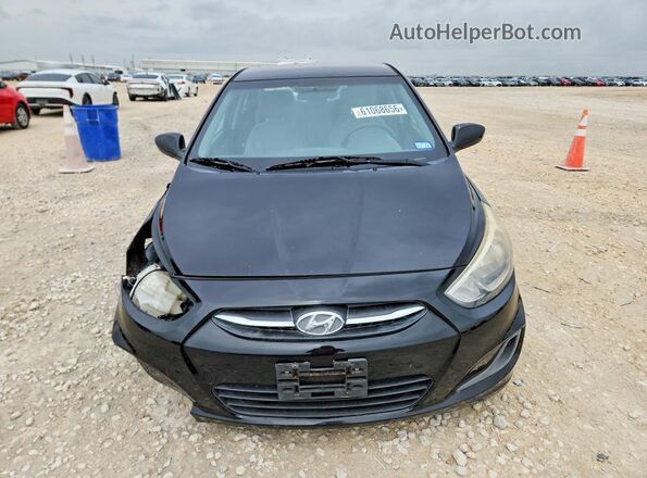 KMHCT4AE9GU989050 2016 HYUNDAI ACCENT Black Вид спереду