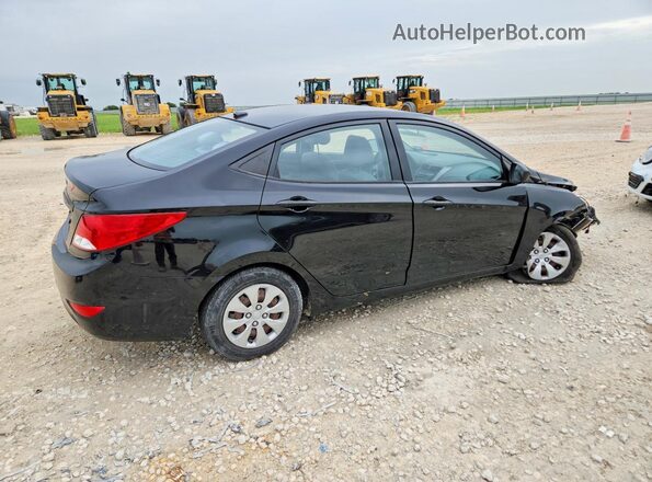 KMHCT4AE9GU989050 2016 HYUNDAI ACCENT Black Задня права чверть