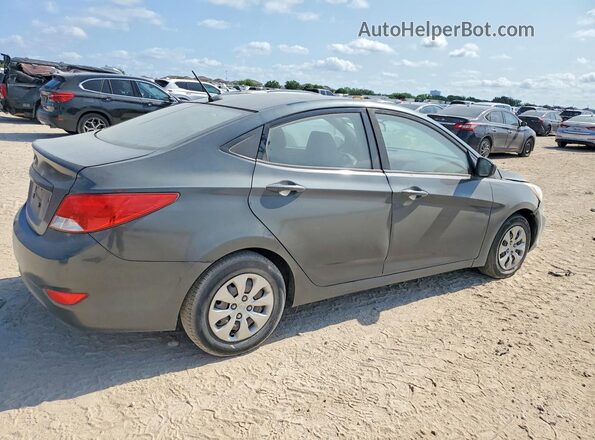 KMHCT4AE9HU276392 2017 HYUNDAI ACCENT Gray Задня права чверть