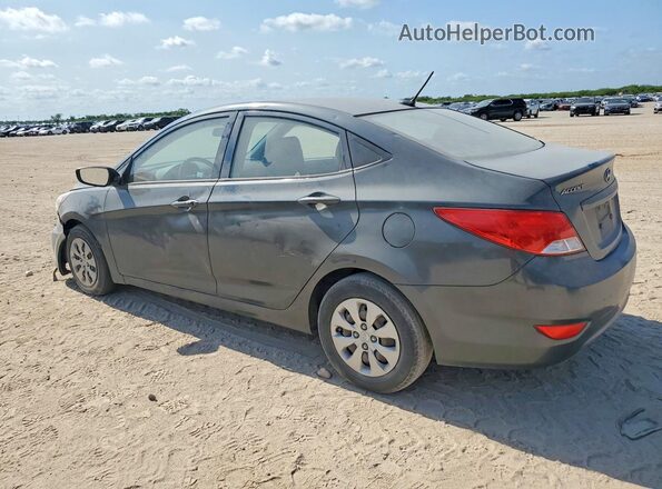 KMHCT4AE9HU276392 2017 HYUNDAI ACCENT Gray Задня ліва чверть