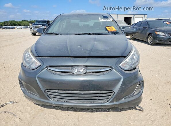 KMHCT4AE9HU276392 2017 HYUNDAI ACCENT Gray Вид спереду
