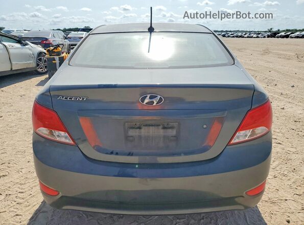 KMHCT4AE9HU276392 2017 HYUNDAI ACCENT Gray Вид ззаду