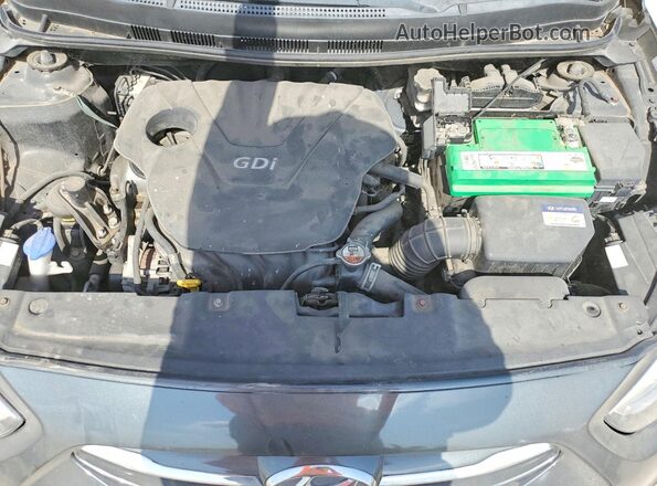 KMHCT4AE9HU276392 2017 HYUNDAI ACCENT Gray Вид задньої частини салону