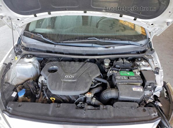 KMHCT4AEXGU058203 2016 HYUNDAI ACCENT Серебряный Вид задней части салона