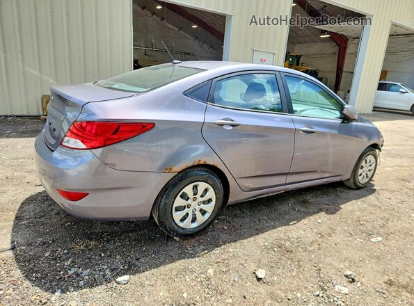 KMHCT4AEXGU072540 2016 HYUNDAI ACCENT Silver Trasero derecho