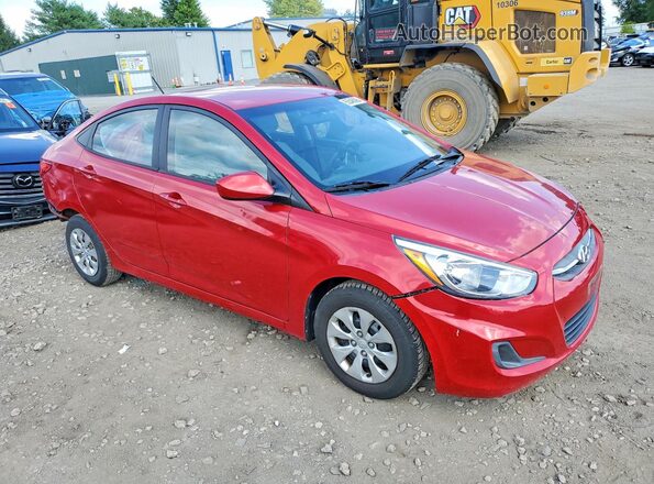 KMHCT4AEXGU075423 2016 HYUNDAI ACCENT Red Delantero derecho