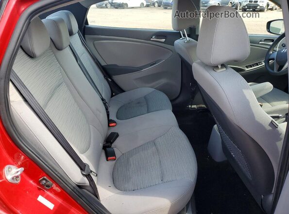 KMHCT4AEXGU075423 2016 HYUNDAI ACCENT Red Vista de los asientos traseros