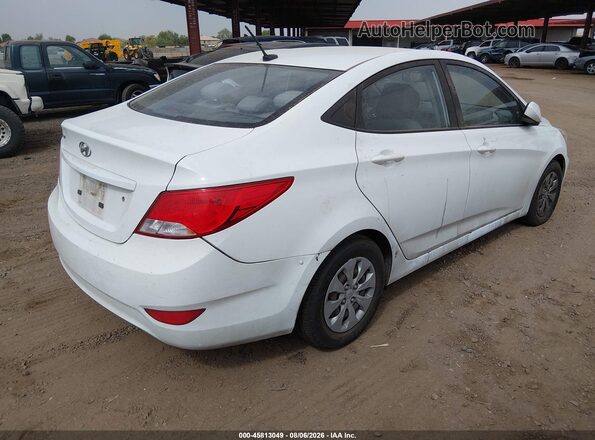KMHCT4AEXGU093999 2016 HYUNDAI ACCENT White Trasero derecho