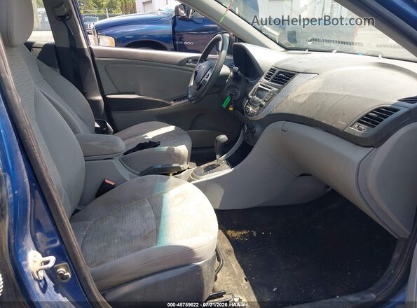 KMHCT4AEXGU152940 2016 HYUNDAI ACCENT Blue Սալոնի դիմացի տեսք