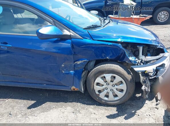 KMHCT4AEXGU152940 2016 HYUNDAI ACCENT Blue Սալոնի հետևի տեսք