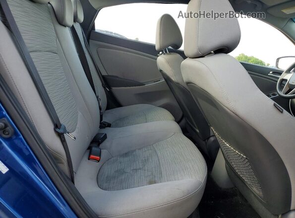KMHCT4AEXGU972936 2016 HYUNDAI ACCENT Blue Vista de los asientos traseros