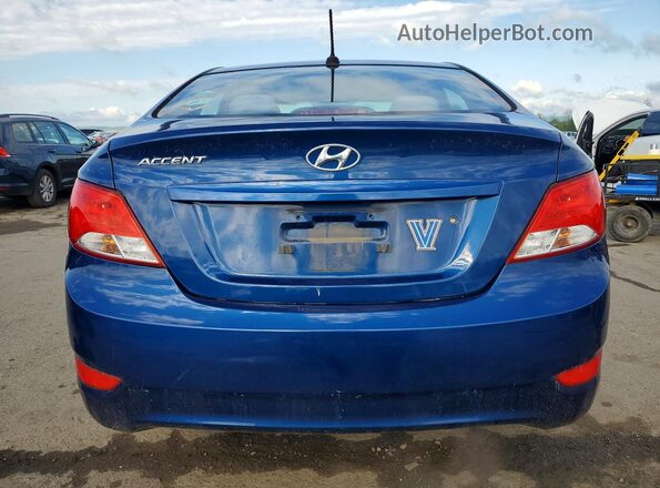 KMHCT4AEXGU972936 2016 HYUNDAI ACCENT Blue Vista trasera