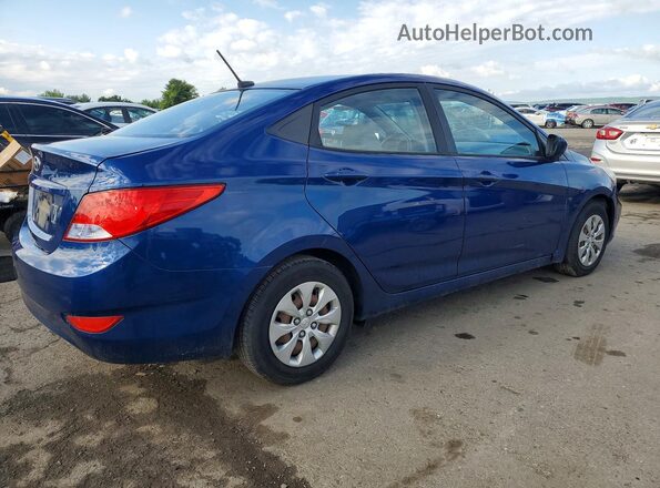 KMHCT4AEXGU972936 2016 HYUNDAI ACCENT Blue Trasero derecho