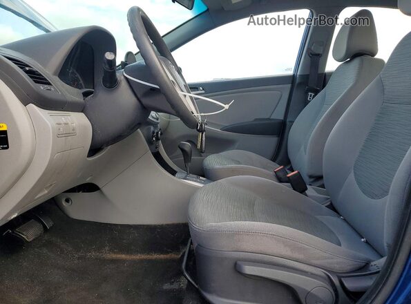 KMHCT4AEXGU972936 2016 HYUNDAI ACCENT Blue Vista interior delantera