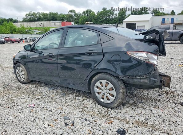KMHCT4AEXGU989848 2016 HYUNDAI ACCENT Black Tył lewy