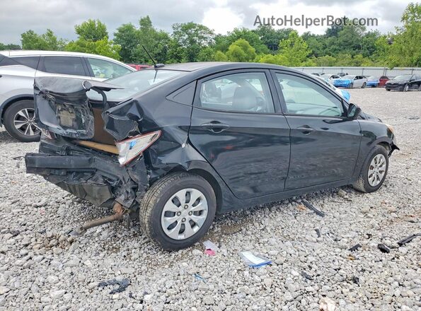 KMHCT4AEXGU989848 2016 HYUNDAI ACCENT Black Tył prawy
