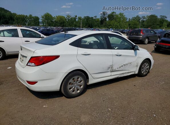 KMHCT4AEXGU990546 2016 HYUNDAI ACCENT White უკანა მარჯვენა