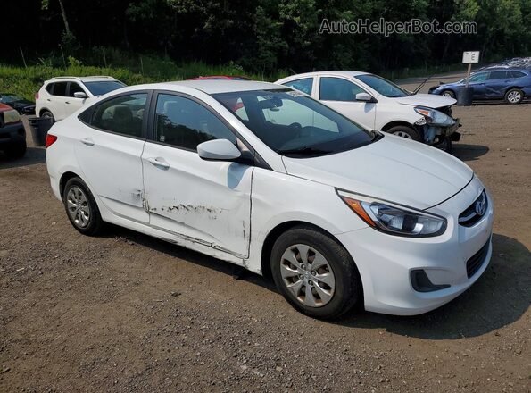 KMHCT4AEXGU990546 2016 HYUNDAI ACCENT White წინა მარჯვენა