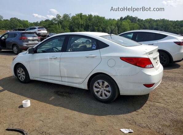 KMHCT4AEXGU990546 2016 HYUNDAI ACCENT White უკანა მარცხენა