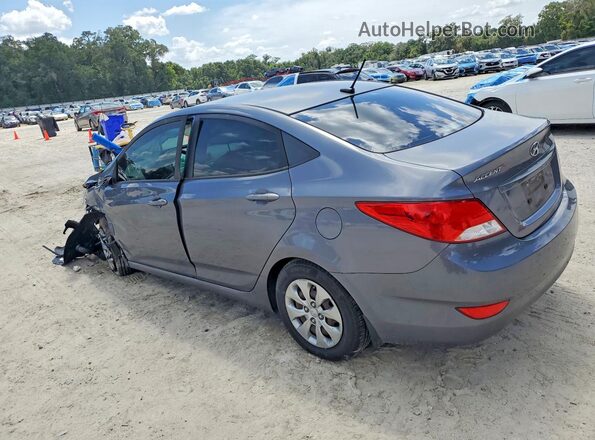 KMHCT4AEXHU270648 2017 HYUNDAI ACCENT Gray Front right
