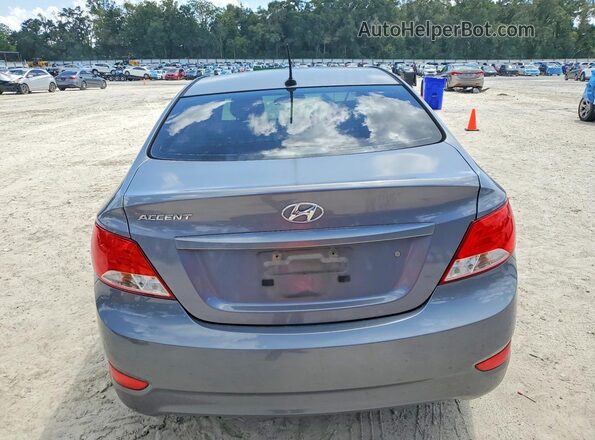 KMHCT4AEXHU270648 2017 HYUNDAI ACCENT Gray Engine compartment view