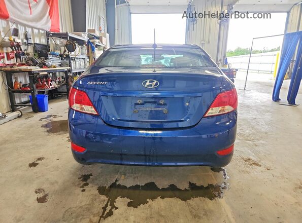 KMHCT4AEXHU295260 2017 HYUNDAI ACCENT Blue Vista trasera