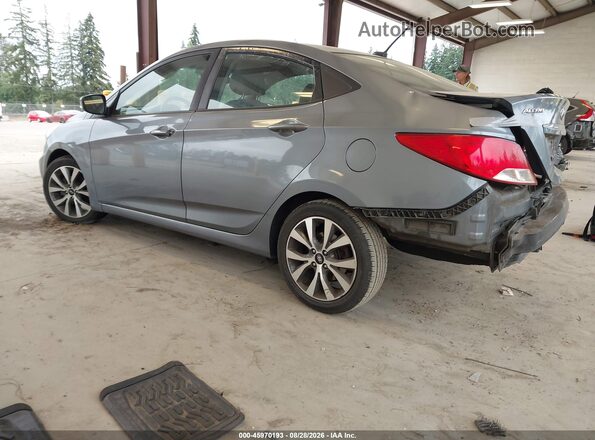 KMHCT4AEXHU359880 2017 HYUNDAI ACCENT Gray Rear left