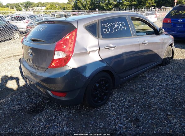 KMHCT5AE0GU266550 2016 HYUNDAI ACCENT Gray Tył prawy