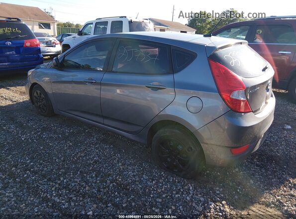 KMHCT5AE0GU266550 2016 HYUNDAI ACCENT Gray Tył lewy