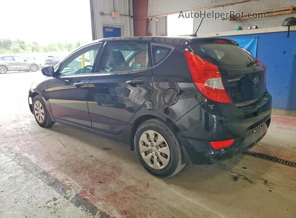 KMHCT5AE0GU289780 2016 HYUNDAI ACCENT Black უკანა მარცხენა