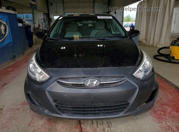 KMHCT5AE0GU289780 2016 HYUNDAI ACCENT Black წინა ხედი