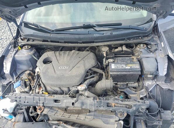 KMHCT5AE0HU317076 2017 HYUNDAI ACCENT Gray Widok wnętrza z tyłu