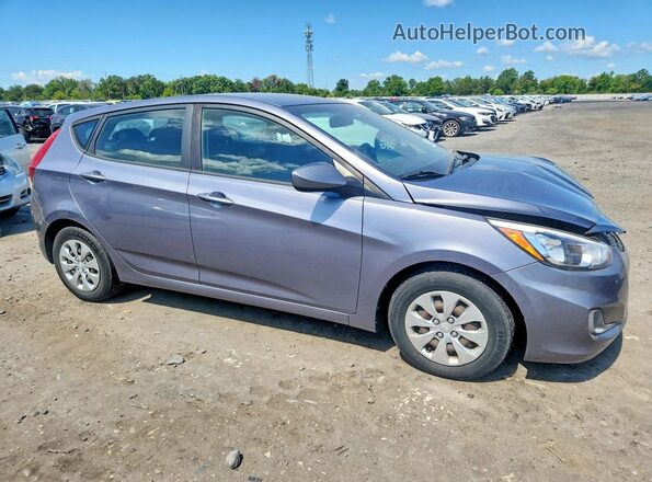 KMHCT5AE0HU346643 2017 HYUNDAI ACCENT Gray Առջևի աջ