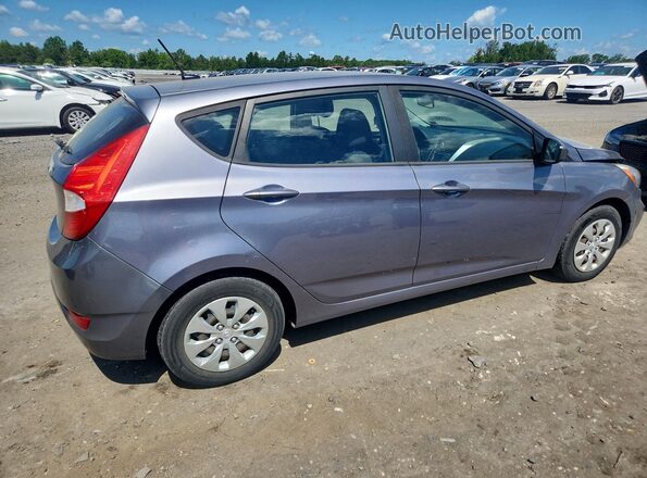 KMHCT5AE0HU346643 2017 HYUNDAI ACCENT Gray Հետևի աջ