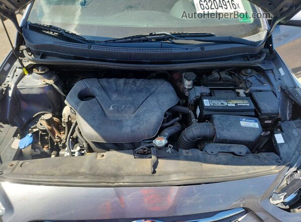 KMHCT5AE0HU346643 2017 HYUNDAI ACCENT Gray Սալոնի հետևի տեսք