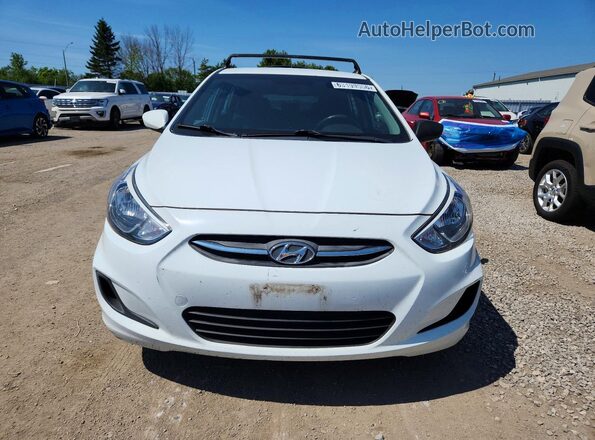 KMHCT5AE0HU351891 2017 HYUNDAI ACCENT White Вид спереду