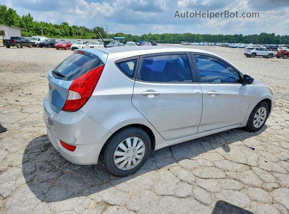 KMHCT5AE1GU267464 2016 HYUNDAI ACCENT Silver Задня права чверть
