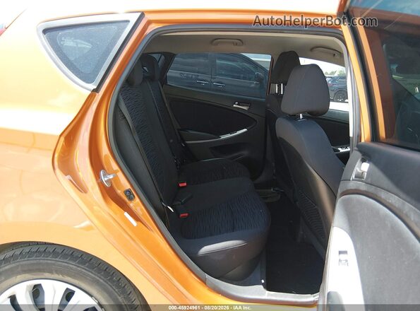 KMHCT5AE1GU294499 2016 HYUNDAI ACCENT Orange VIN կոդի պիտակի տեսք