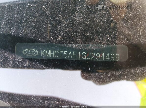 KMHCT5AE1GU294499 2016 HYUNDAI ACCENT Orange 