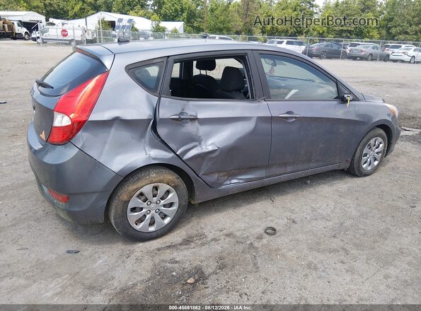 KMHCT5AE1HU311545 2017 HYUNDAI ACCENT Gray Հետևի աջ