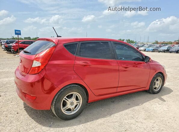 KMHCT5AE1HU319466 2017 HYUNDAI ACCENT Red Հետևի աջ